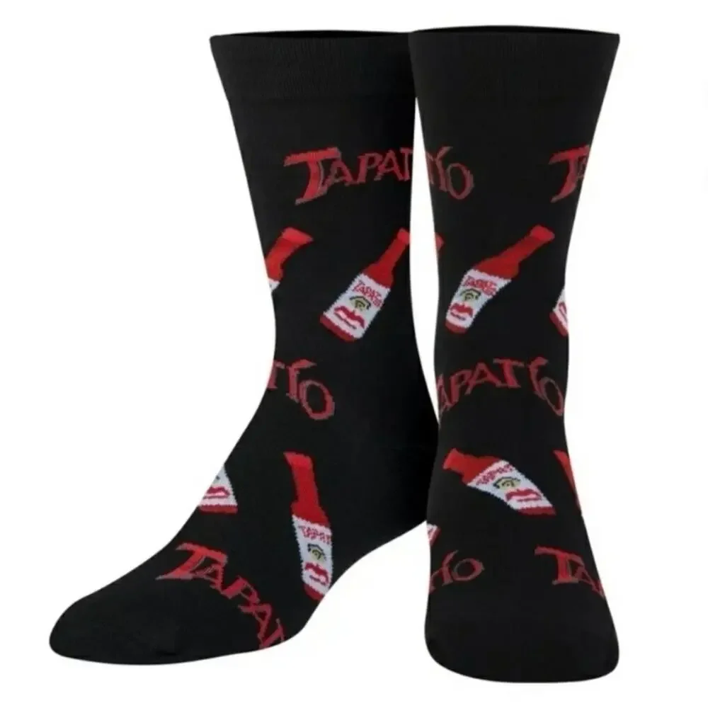 Tapatio Salsa Picante Hot Sauce Print Socks